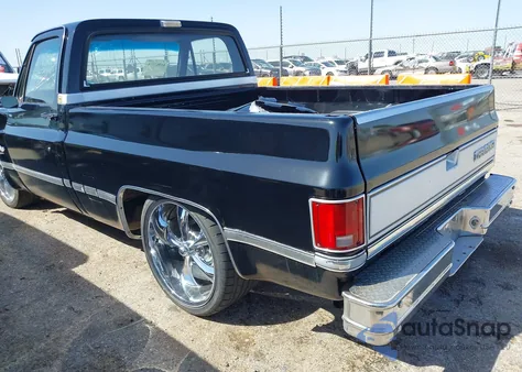 1986 Chevrolet C10 из США, поврежденный, VIN 1GCDC14H2GF440288